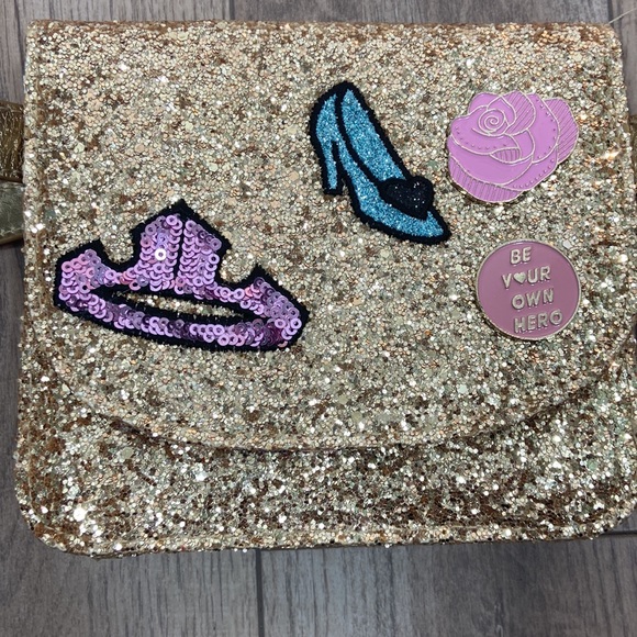 Disney Cinderella Purse Gold Belt Bag - Picture 4 of 9